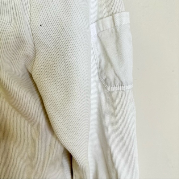 New Lauren Ralph Lauren Sweater Womens Size Large White Toggle Buttons‎ Pullover - Picture 6 of 11